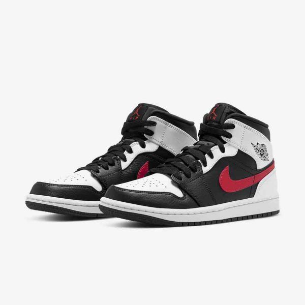 Giày Nike Black Red White